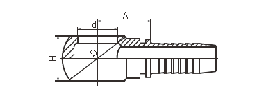 Geplateerde Zink van de de Banjo Hydraulische Montage DIN 7642 van het de industrieKoolstofstaal het Metrische